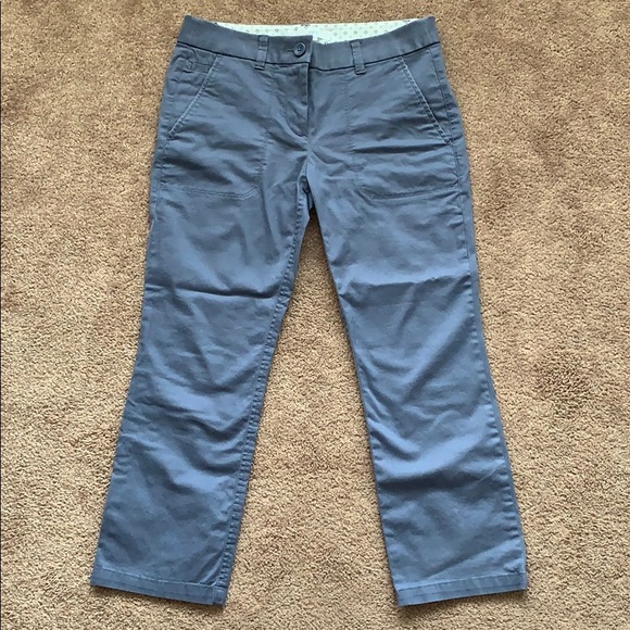 LOFT Pants - Loft Blue Chino Capri